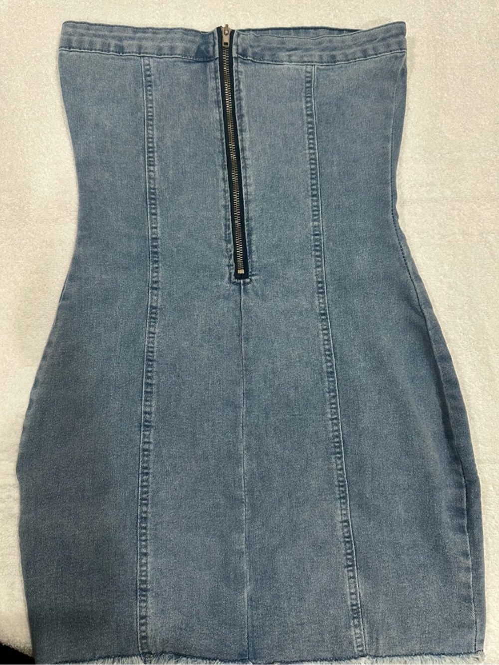 Denim Mini Dress - Picture 2 of 5